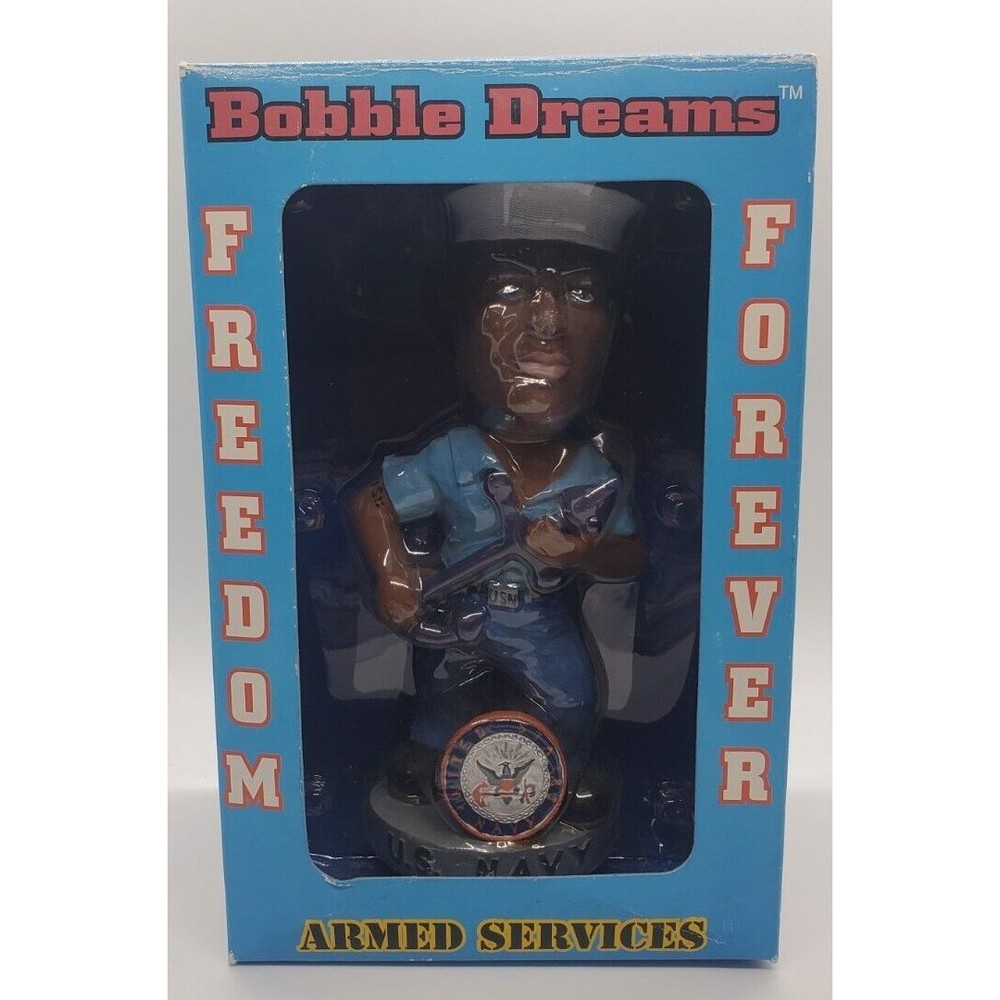 U.S Navy USN Freedom Forever Armed Services Bobblehead Bobble Dreams NIB